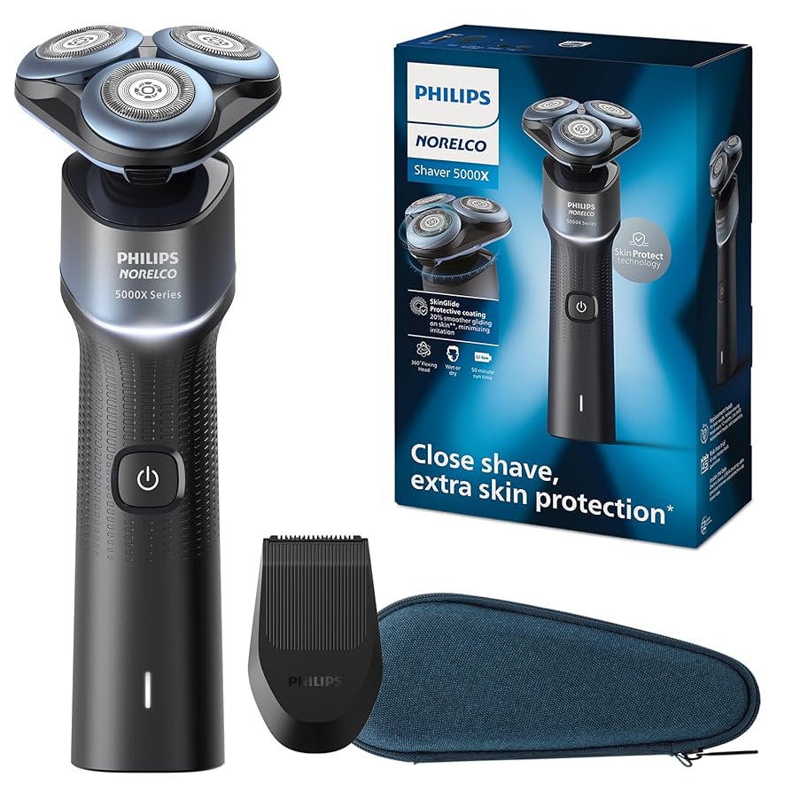 Amazon.com: Philips Norelco Shaver 5000X, Rechargeable Wet